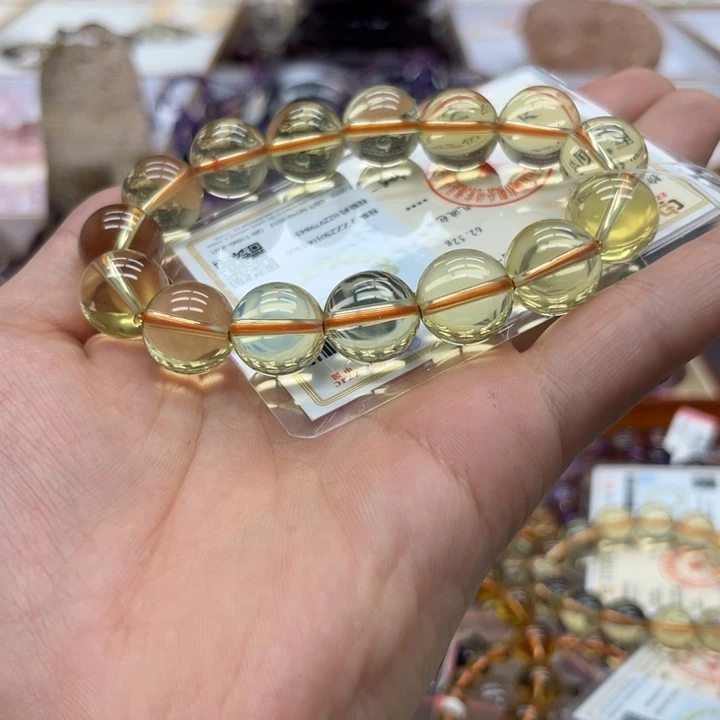 【闪购商品】水晶手链未镶嵌黄水晶