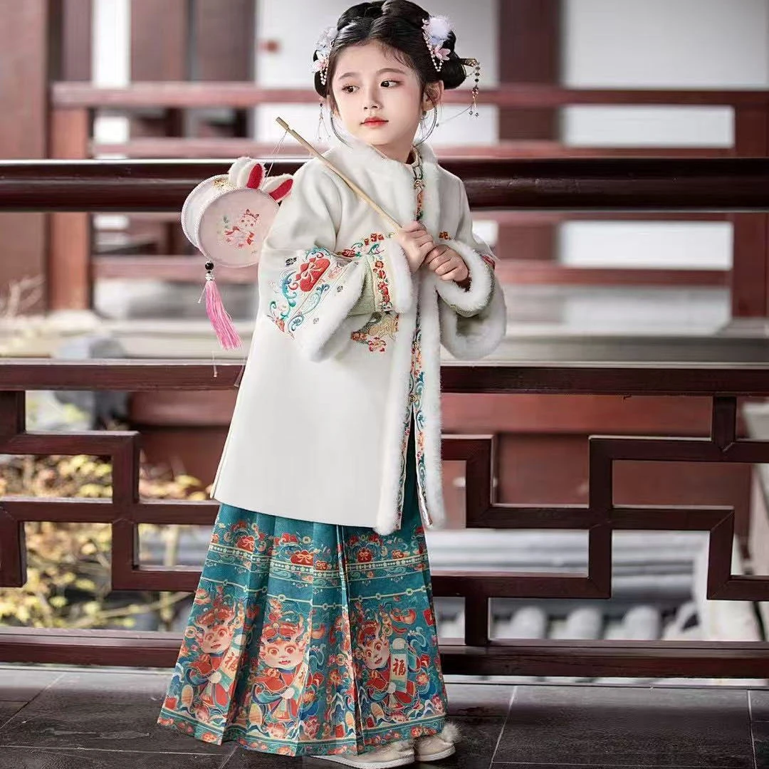 【邀月】国风系列冬款女童汉服