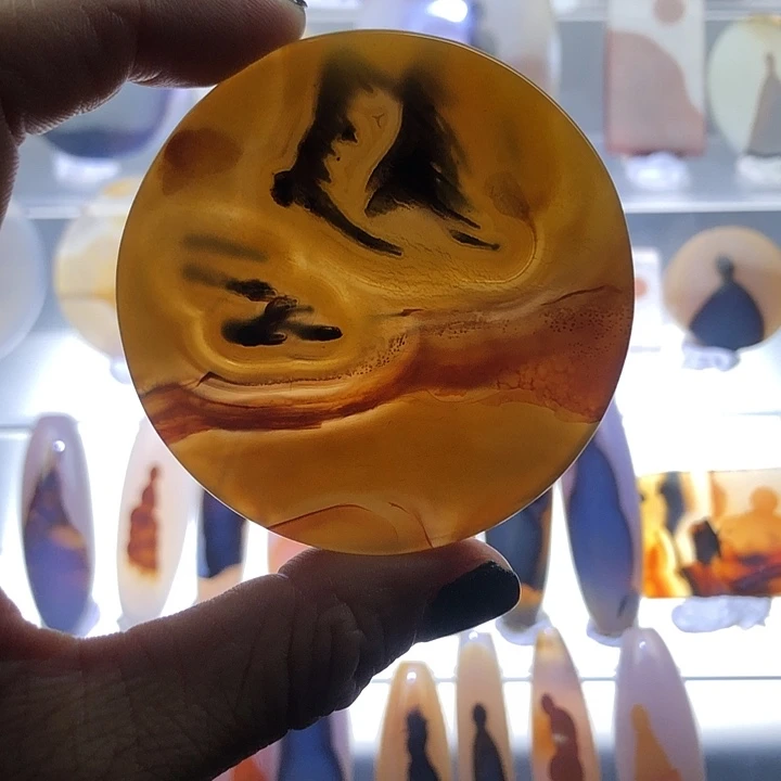 查罗石合金珠宝半成品5