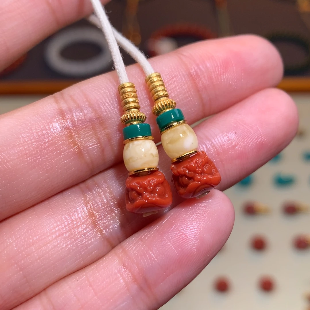 南红玛瑙未镶嵌颈饰