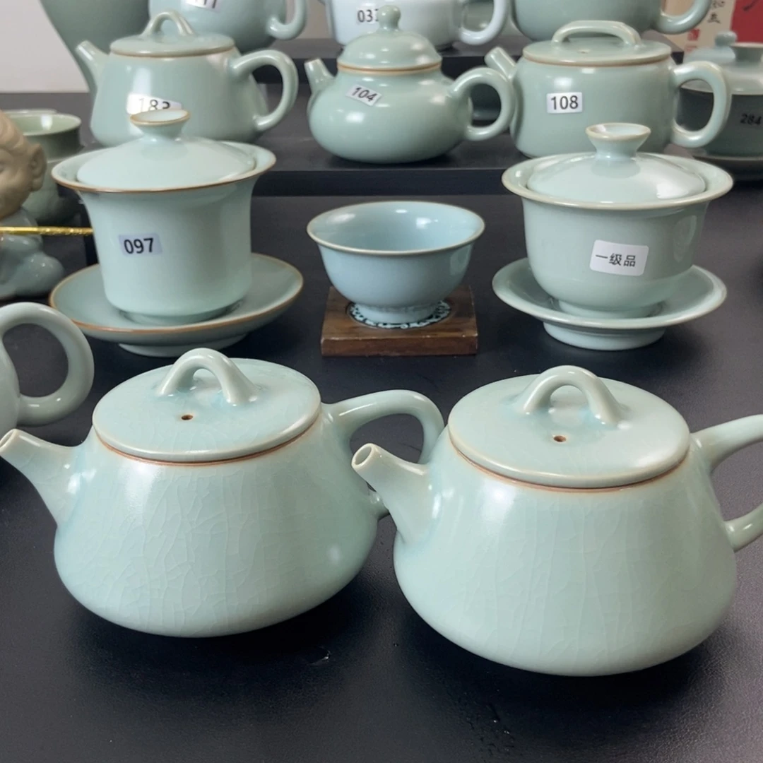 怡***和壶一级品仿古釉石瓢壶