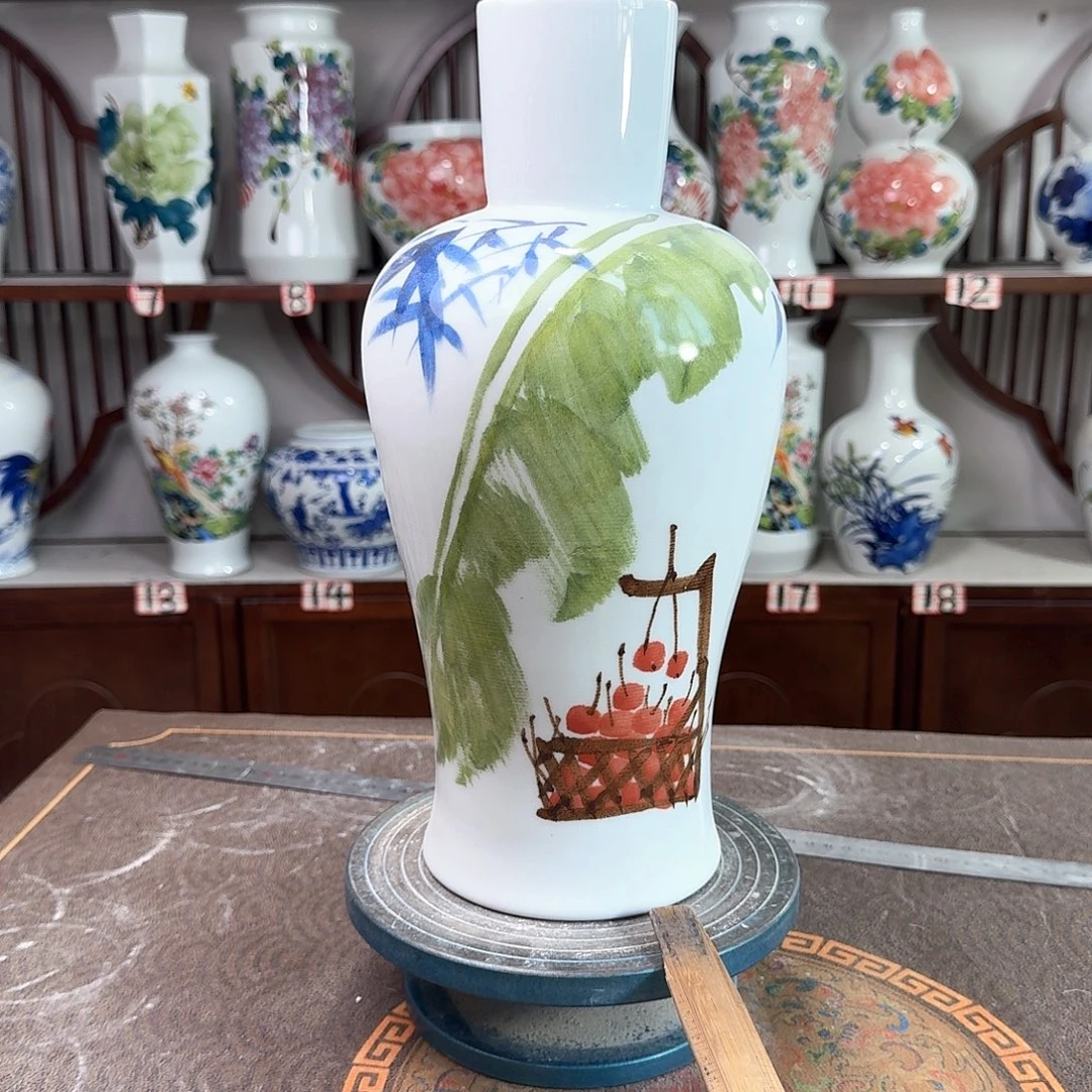 摆件景德镇陶瓷直吧