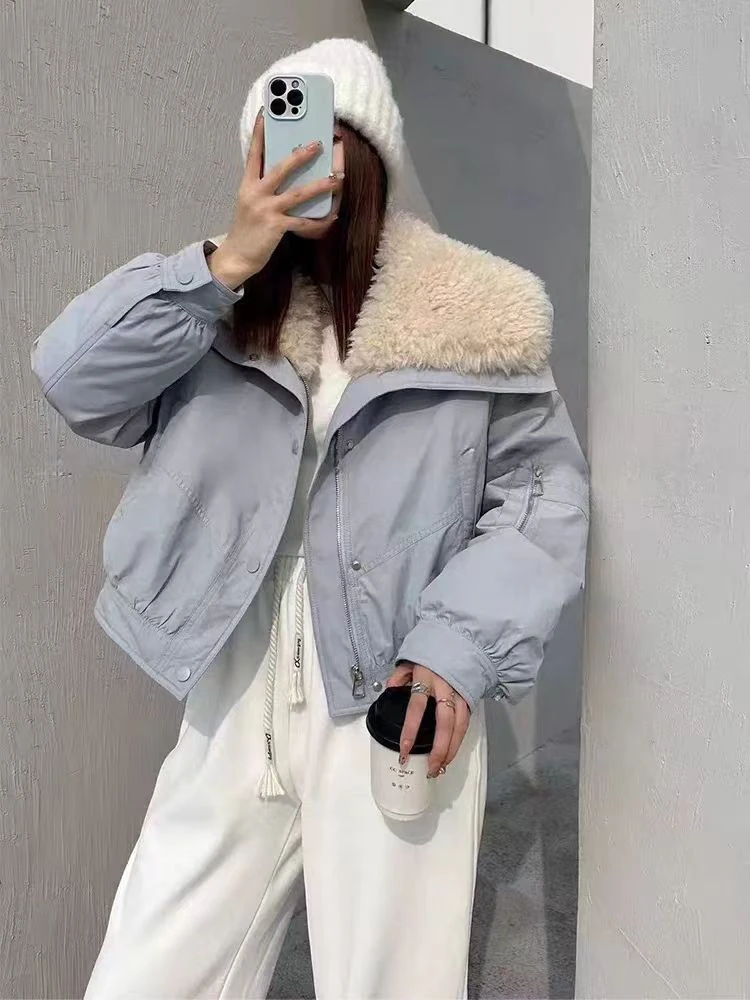 【贺筱姐】设计感时尚洋气翻领减龄YY外套W289款