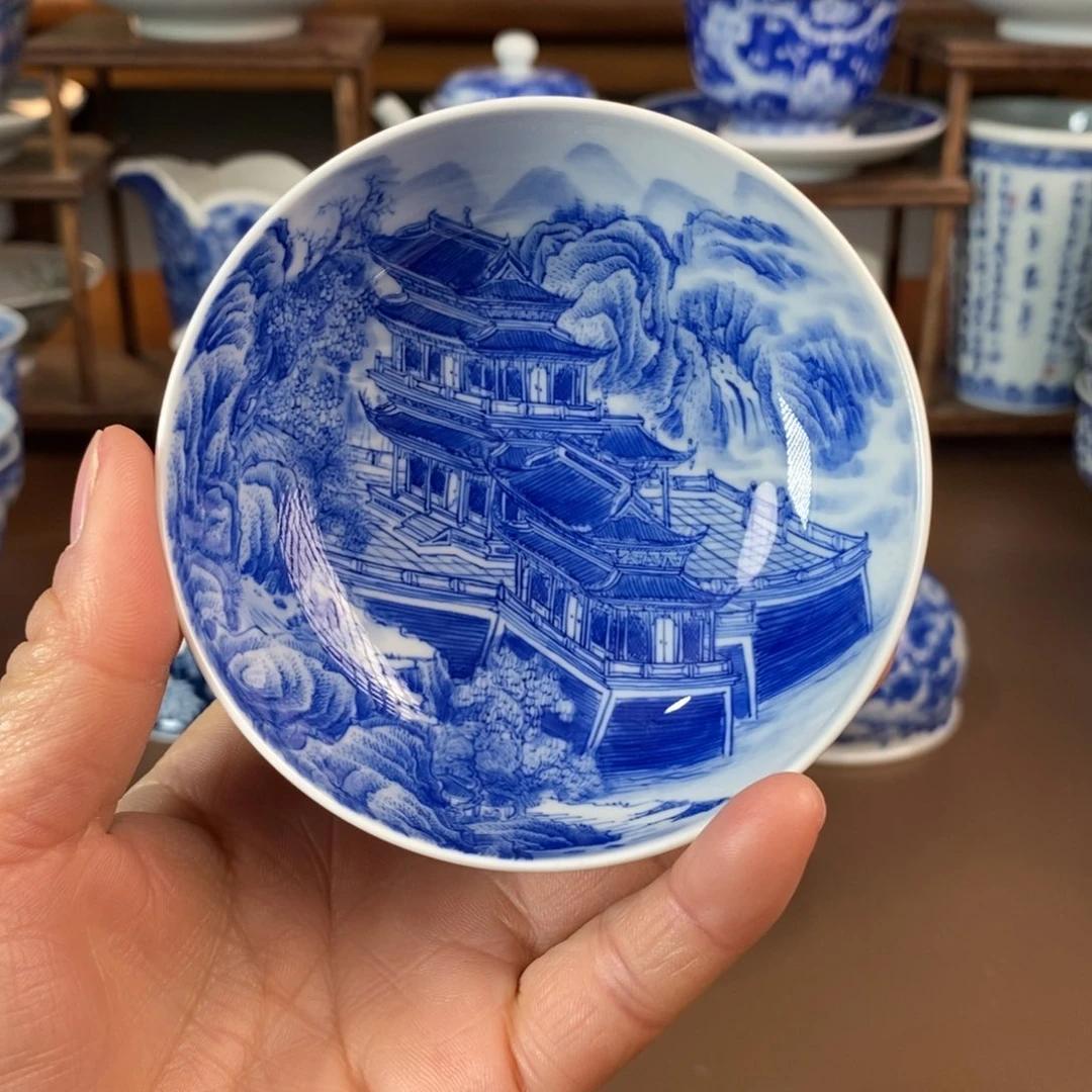 杯多*爸景德镇陶瓷手工手绘