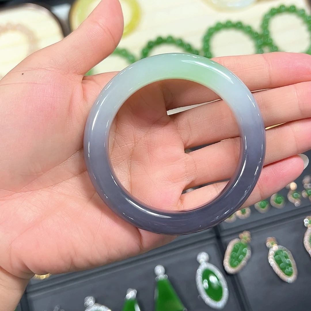 和田玉未镶嵌颈饰54.5