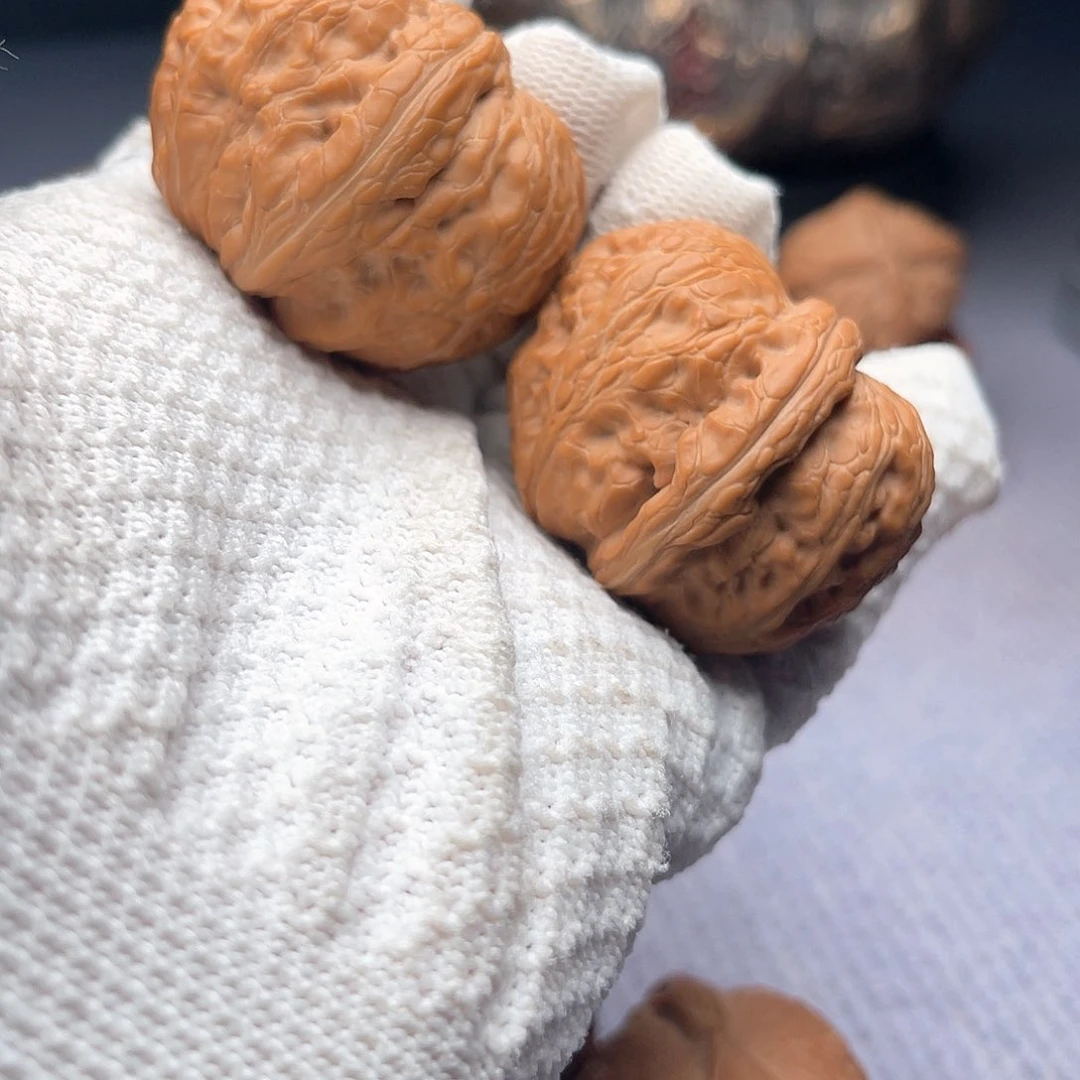 核桃把件雨**元宝44尺全品A8-026