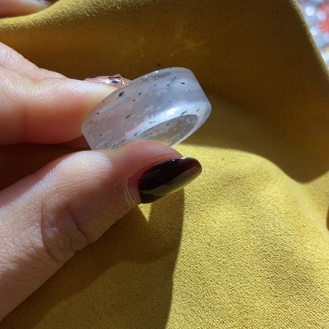 石英质玉未镶嵌颈饰17到18圈口