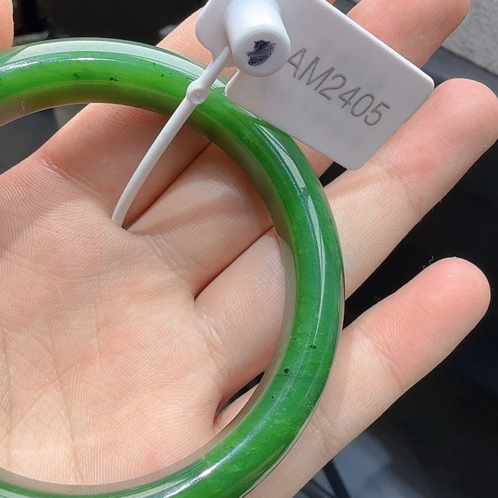 和田玉（碧玉）手镯未镶嵌