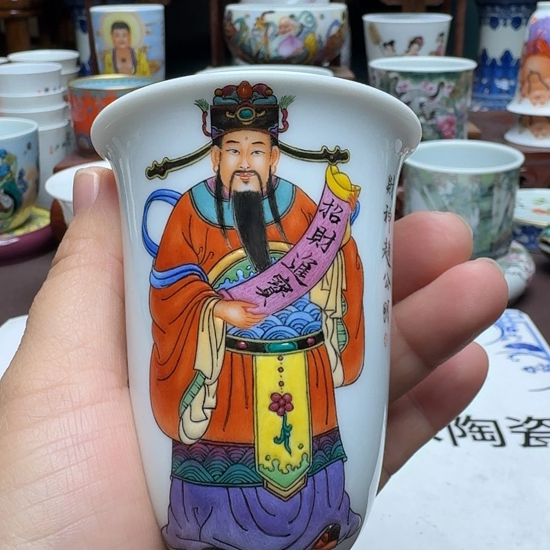 景德镇手工手绘展示