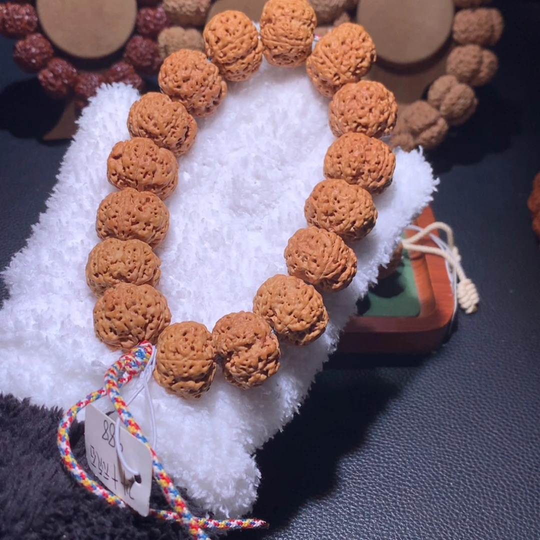 金刚菩提手串24尺寸顽石