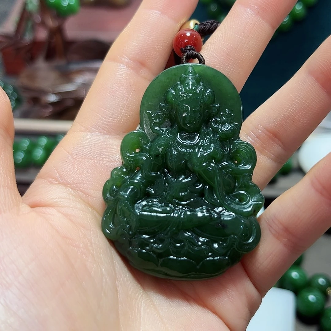 和田玉吊坠未镶嵌