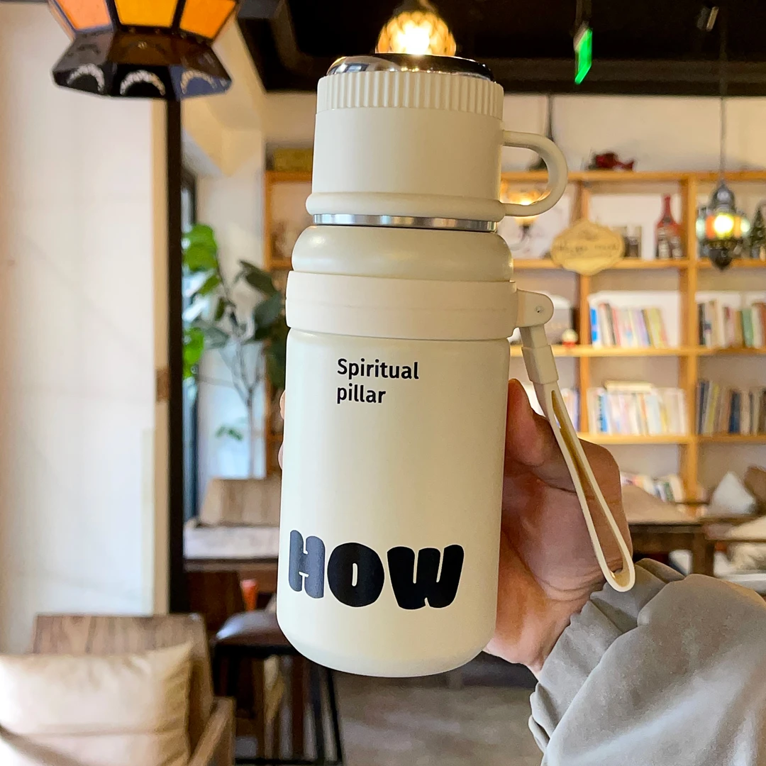 316不锈钢男女学生运动保温杯便携水杯随身杯高颜值大容量保冷杯