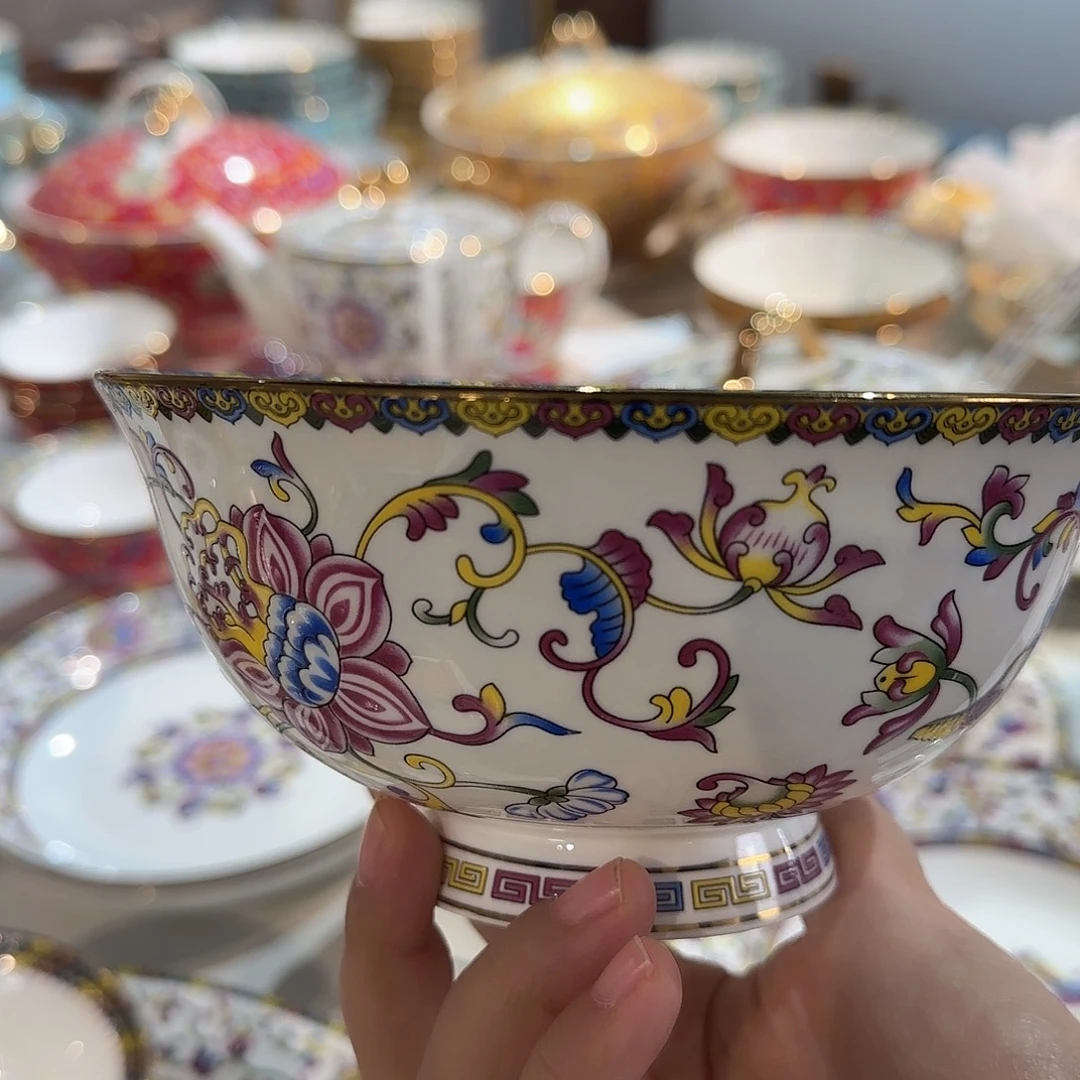 骨瓷骨瓷珐琅彩工艺