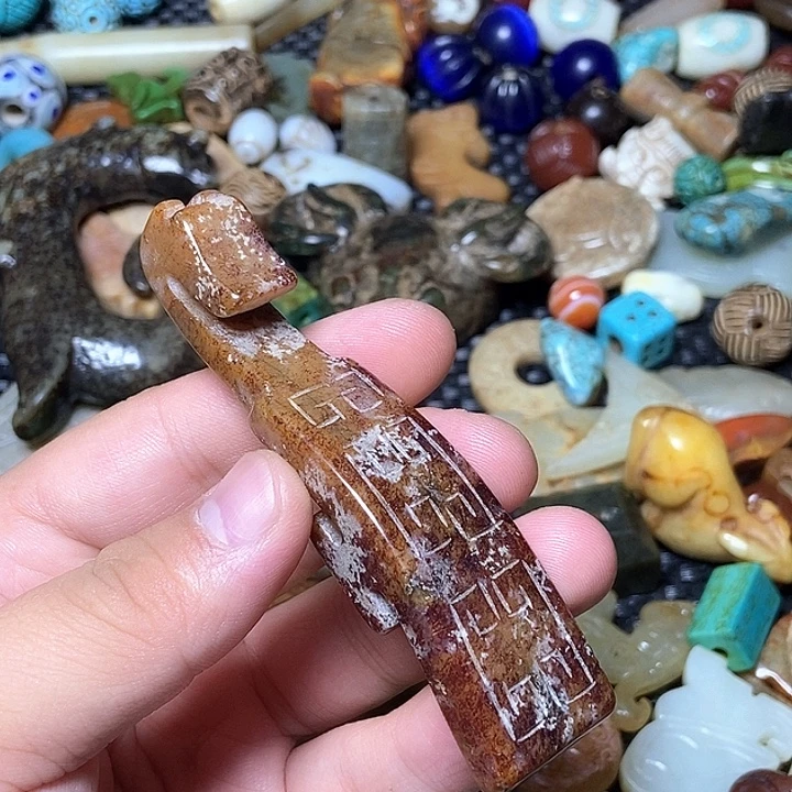 和田玉未镶嵌颈饰141