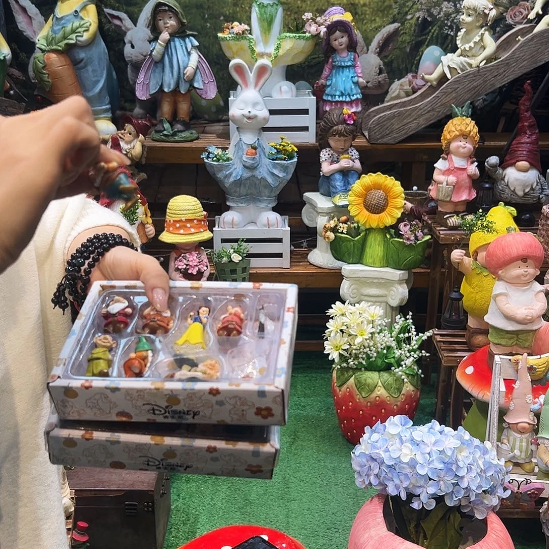 花园摆件红红火火