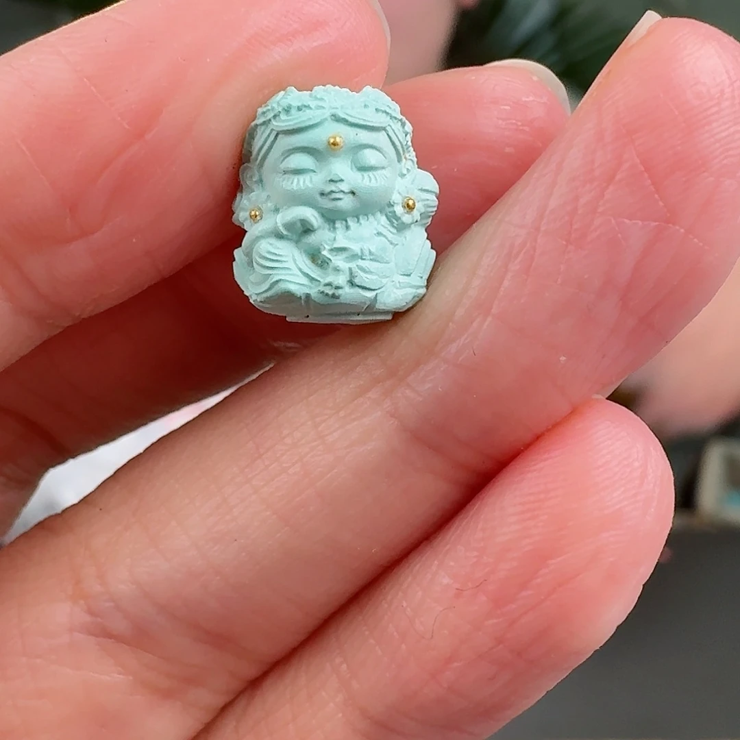 绿松石珠宝奇石未镶嵌