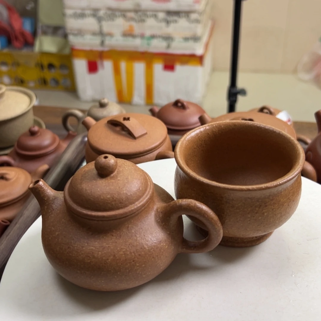 紫砂茶壶黄将破容天150