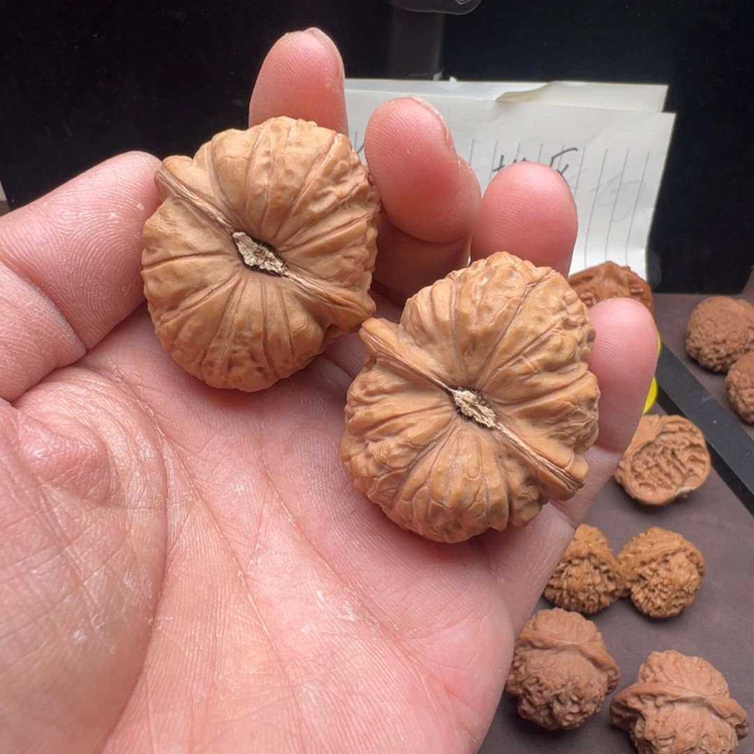文玩核桃把件全品南瓜墩42