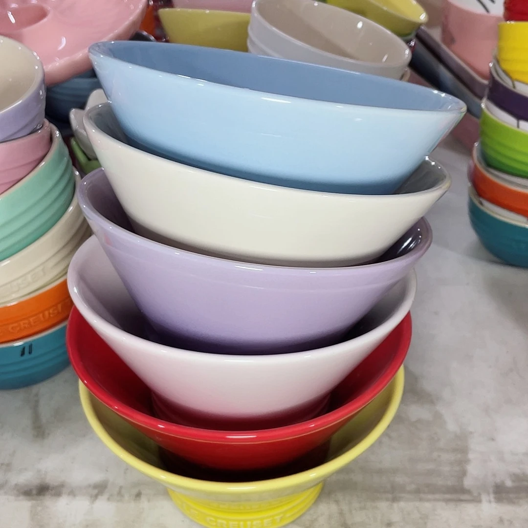 瓷片微瑕陶瓷餐具家用 两个精品7.5