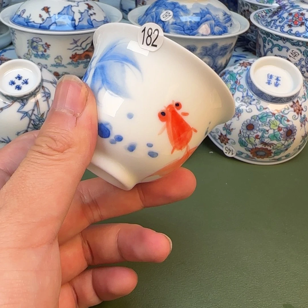 彦祖纯手工手绘茶具182