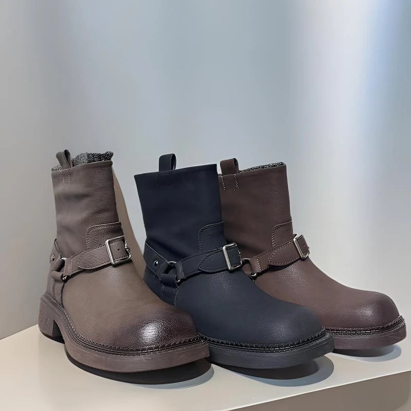 【新疆包邮】7683-1A 休闲百搭马丁靴