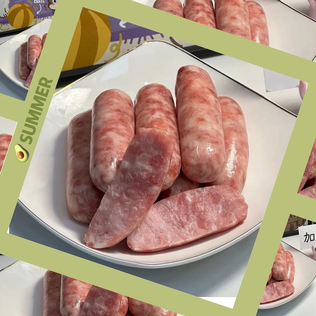 【顺丰包邮】手工鲜肉烤肠100%纯肉鲜肉烤肠【二斤装】