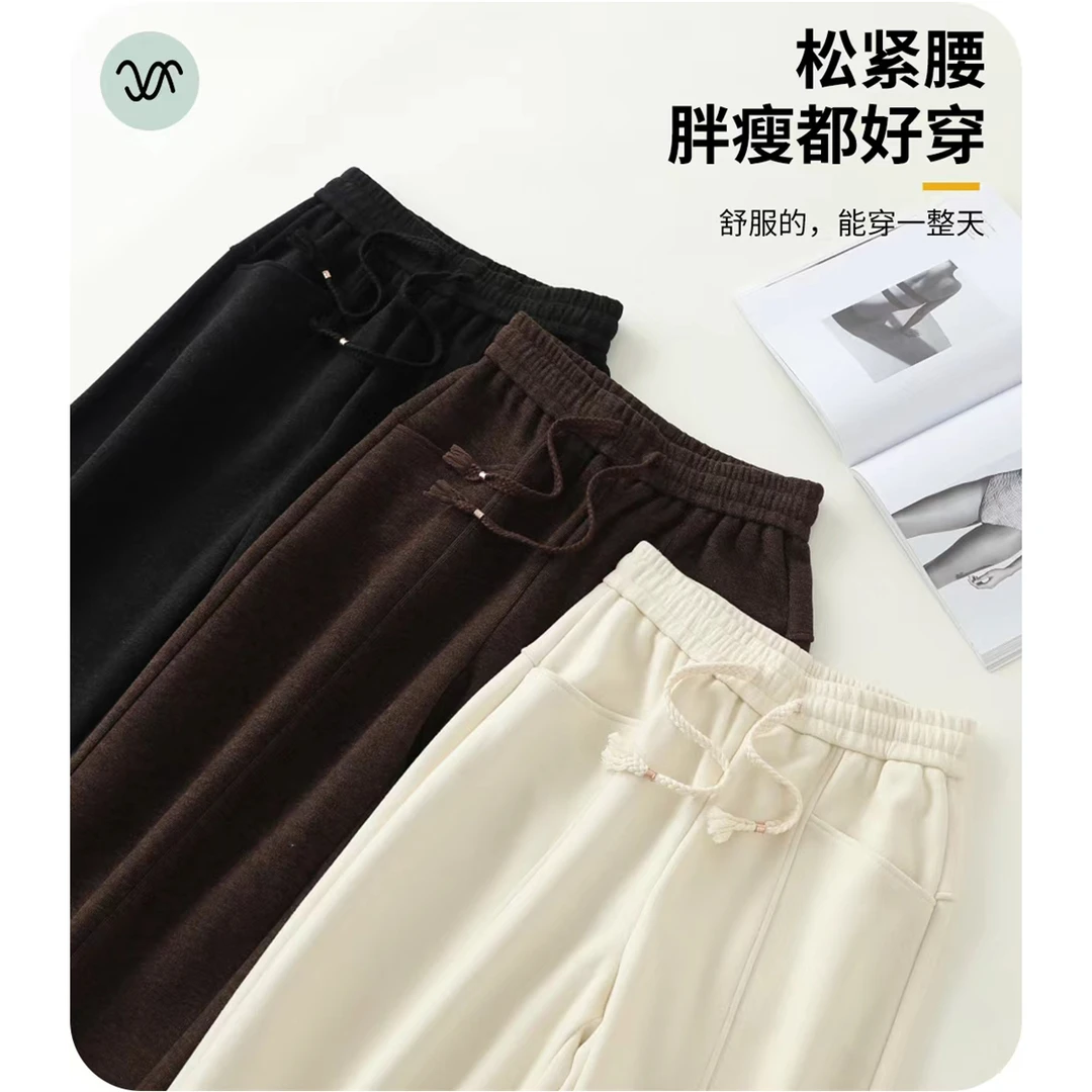哈伦裤休闲时尚秋冬加厚九分裤宽松显瘦舒服#2186