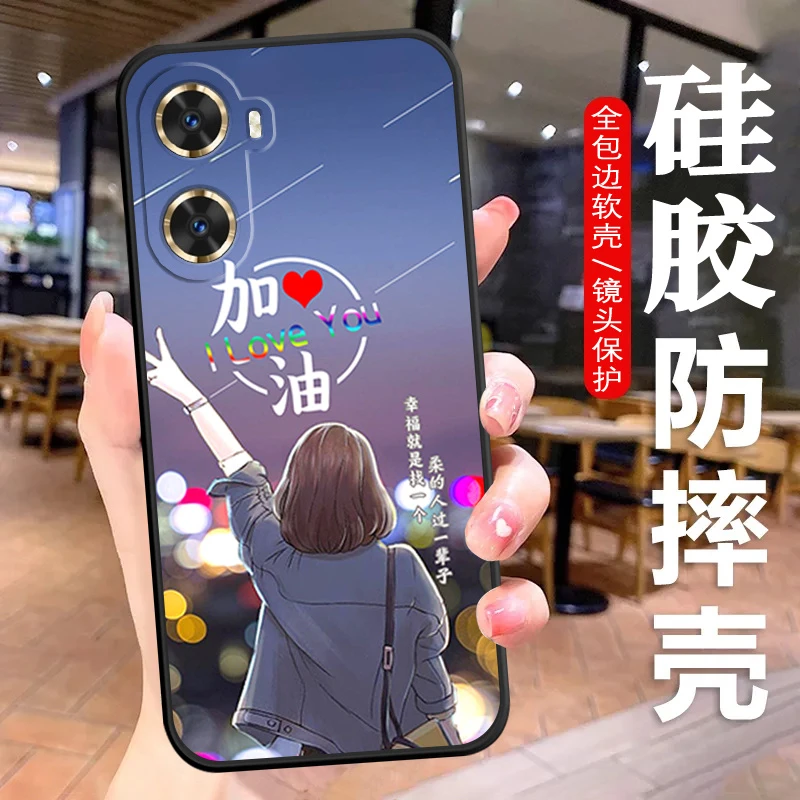 华为畅享60手机壳MGA-AL40硅胶防摔全包软壳简约女款镜头保护套新