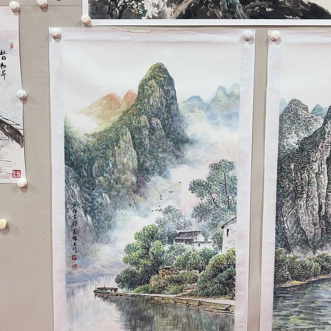 国画郭雅玉老师艺术精品