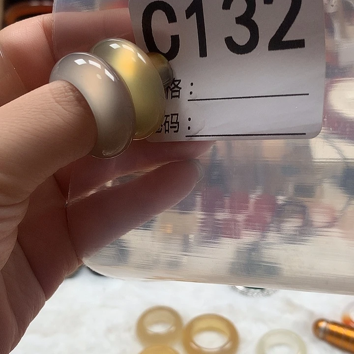 用***6玛瑙/玉髓手串未镶嵌