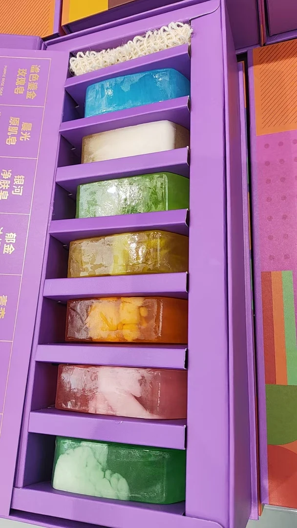 多香味礼盒手工精油皂