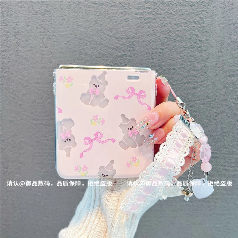 （荣耀MagicVFlip系列）透明折叠壳适用荣耀MagicVFlip手机壳防摔潮