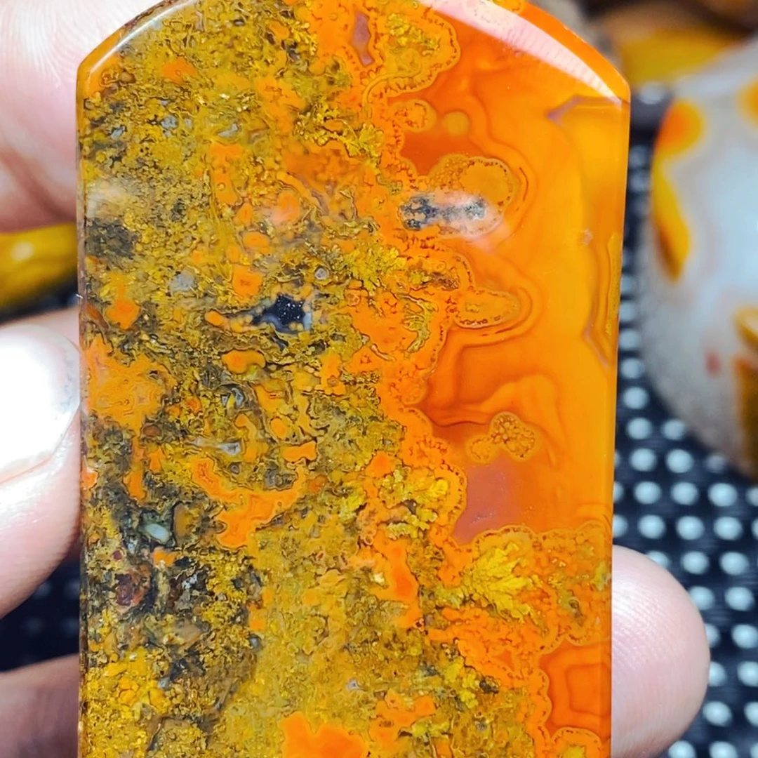 未镶嵌吊坠(不含链)玛瑙/玉髓铁*