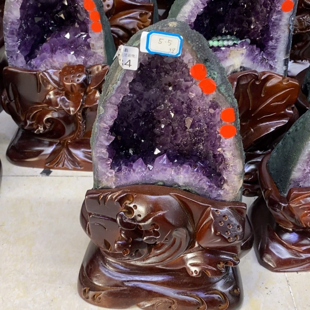 大型摆件（非配饰）未镶嵌紫晶莹