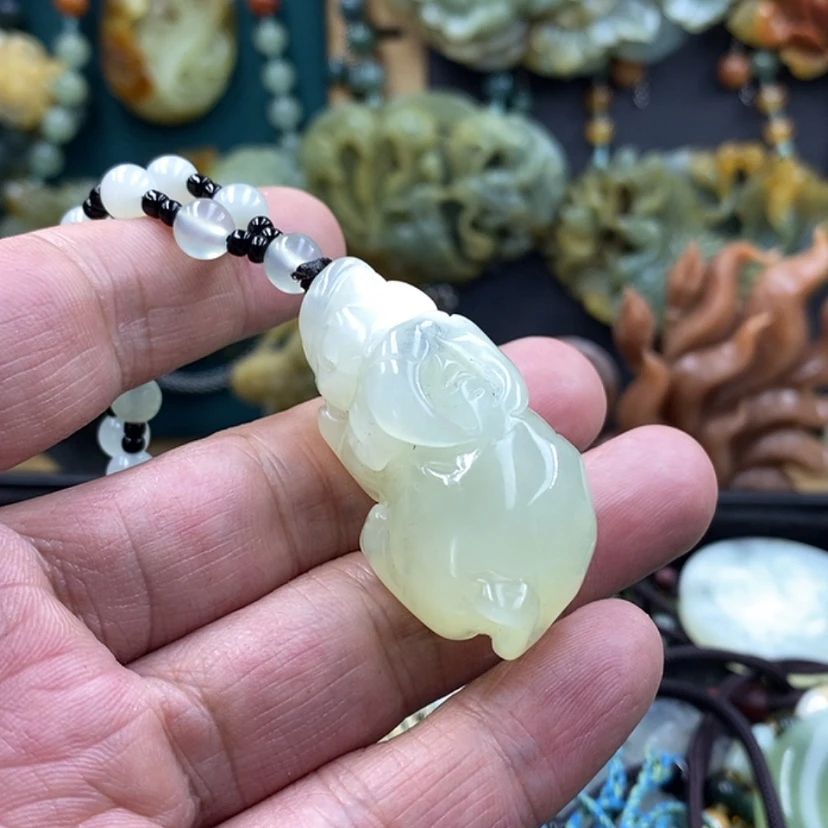 【闪购商品】未镶嵌岫玉吊坠