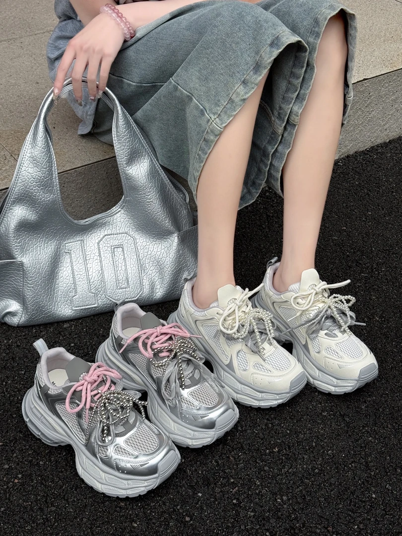 【保国女鞋】夏季单网休闲软底舒适老爹鞋（2071）