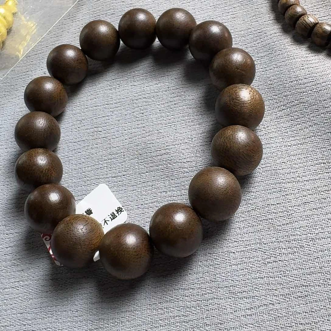 沉香香囊沉香298马泥涝圆珠单圈卡14发一