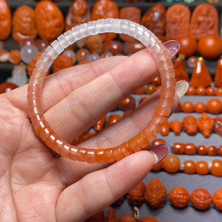 南红玛瑙未镶嵌珠宝半成品