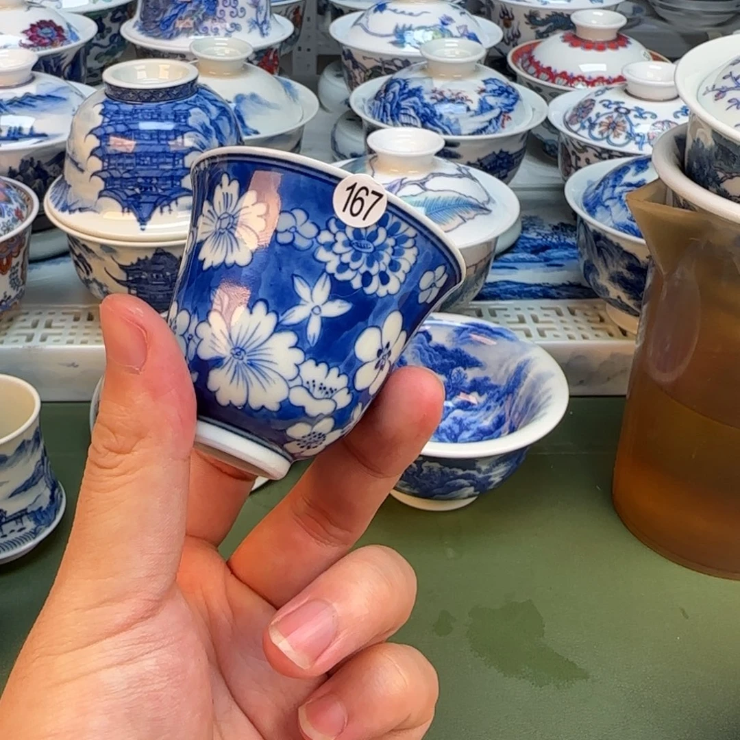 彦祖纯手工手绘茶具167