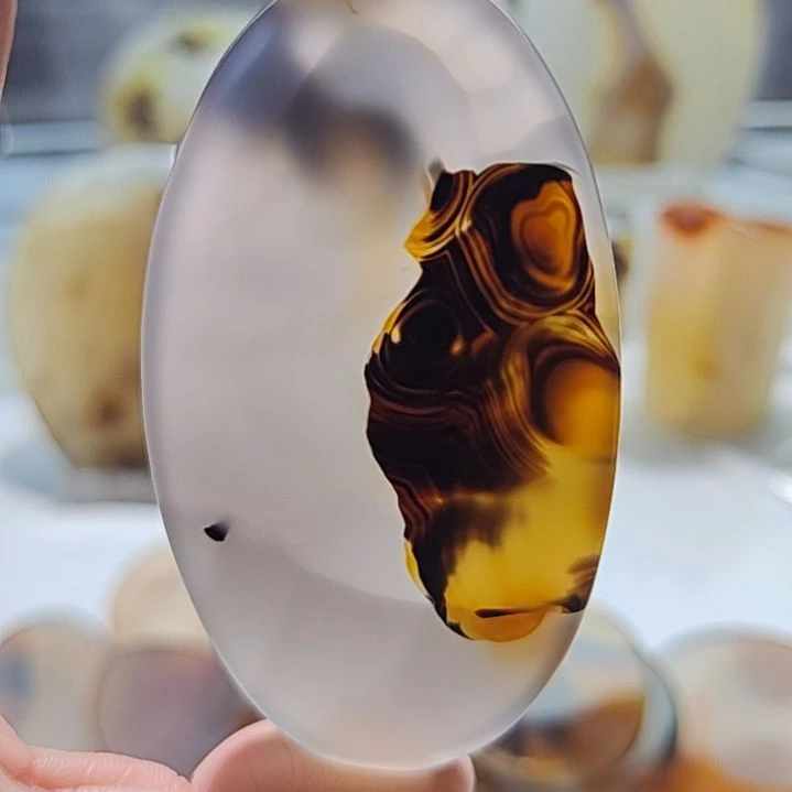 玛瑙/玉髓未镶嵌吊坠(不含链)95号