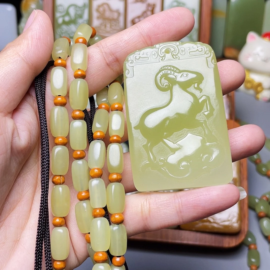 新疆昆仑山脉料生肖羊