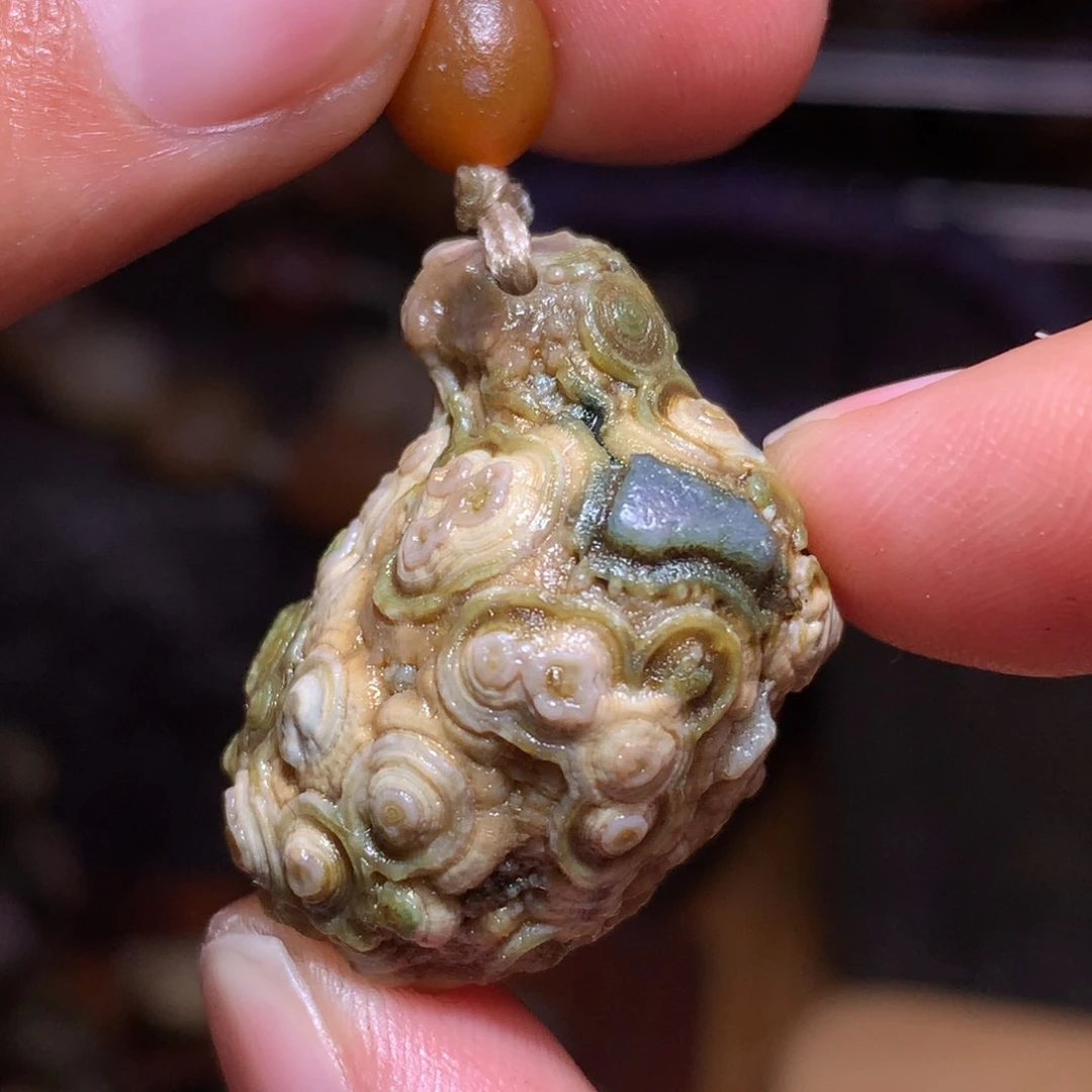 未镶嵌玛瑙/玉髓珠宝半成品