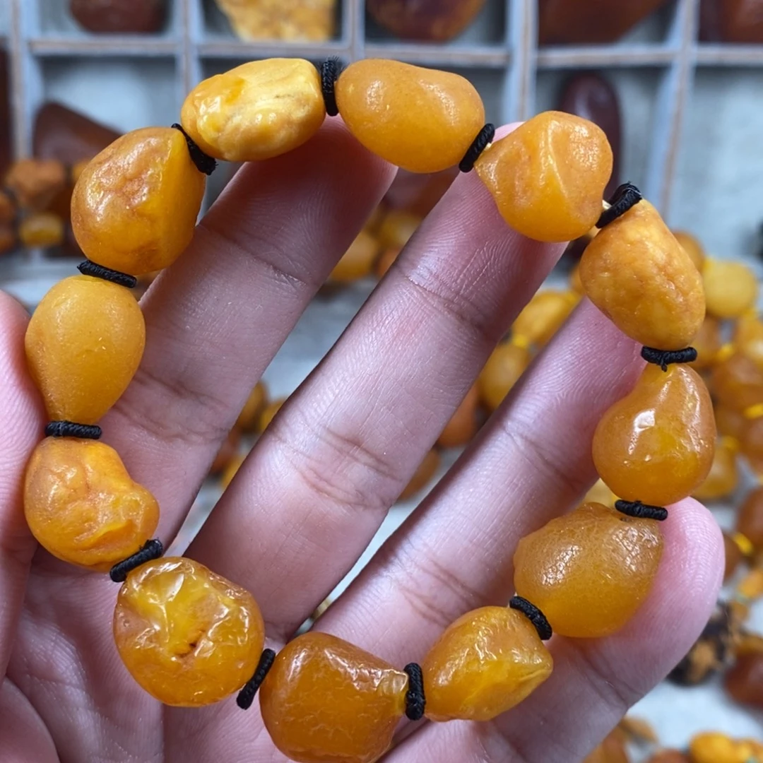 琥珀未镶嵌珠宝奇石