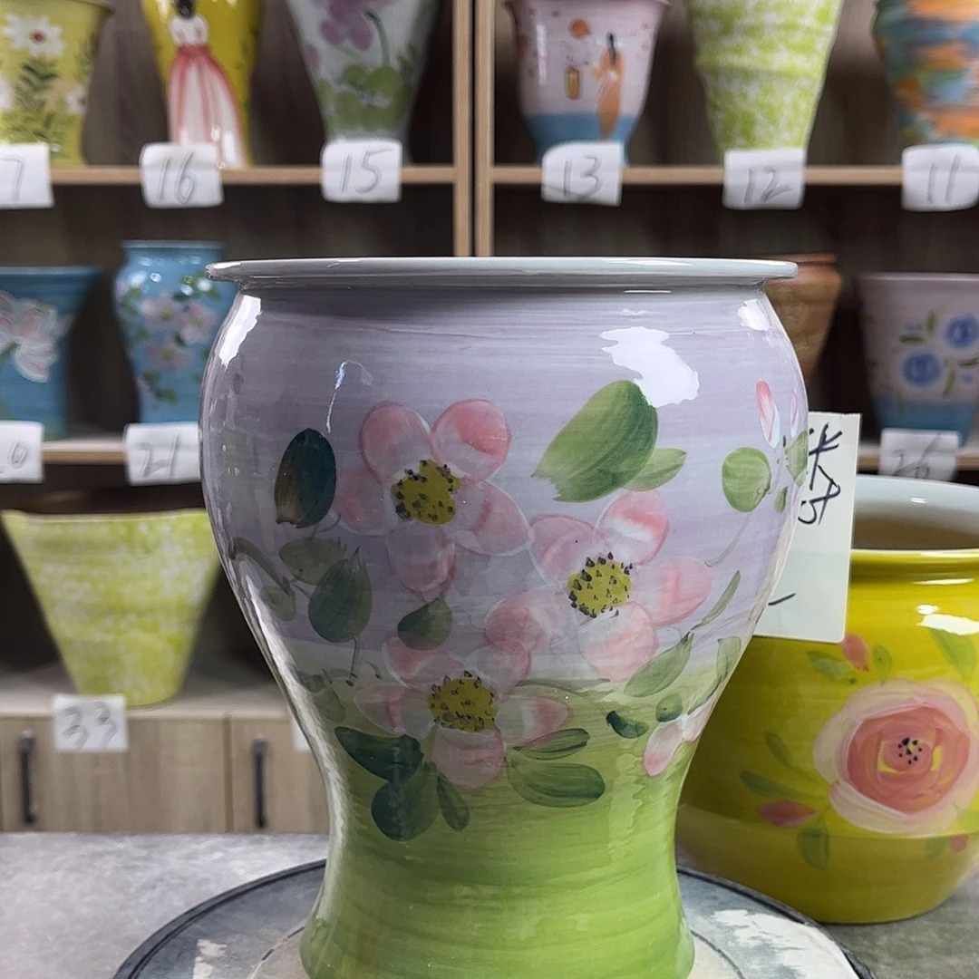 景德镇陶瓷花盆花盆