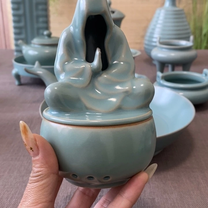瓷片香炉一一一一一一一