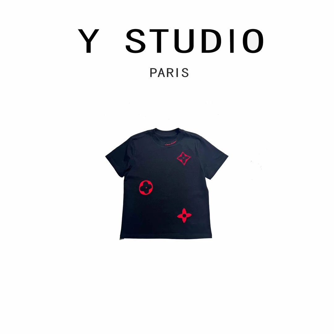 【大妮专属】【浪漫风月】新款百搭圆领短袖T恤女BU2025T118