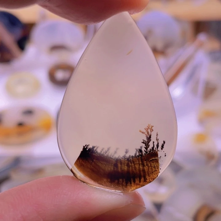 玛瑙/玉髓未镶嵌吊坠(不含链)