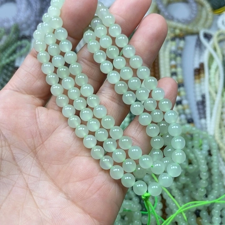 和田玉未镶嵌颈饰6