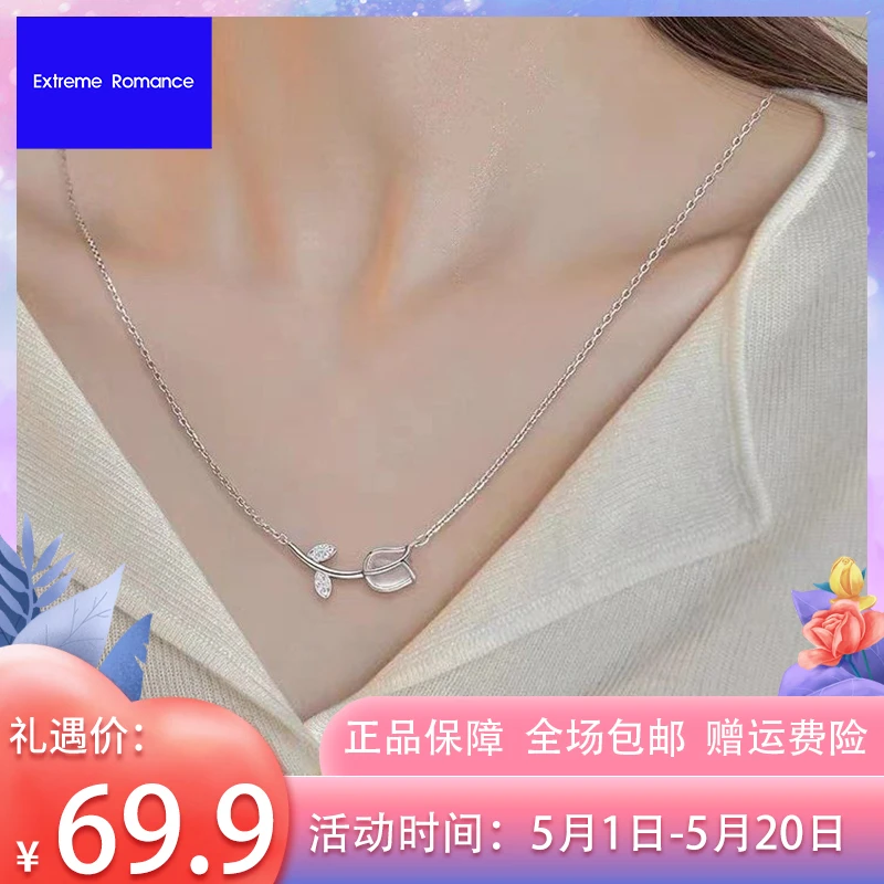 Extreme Romance 钛钢项链 气质百搭超仙小众简约时尚轻奢项链