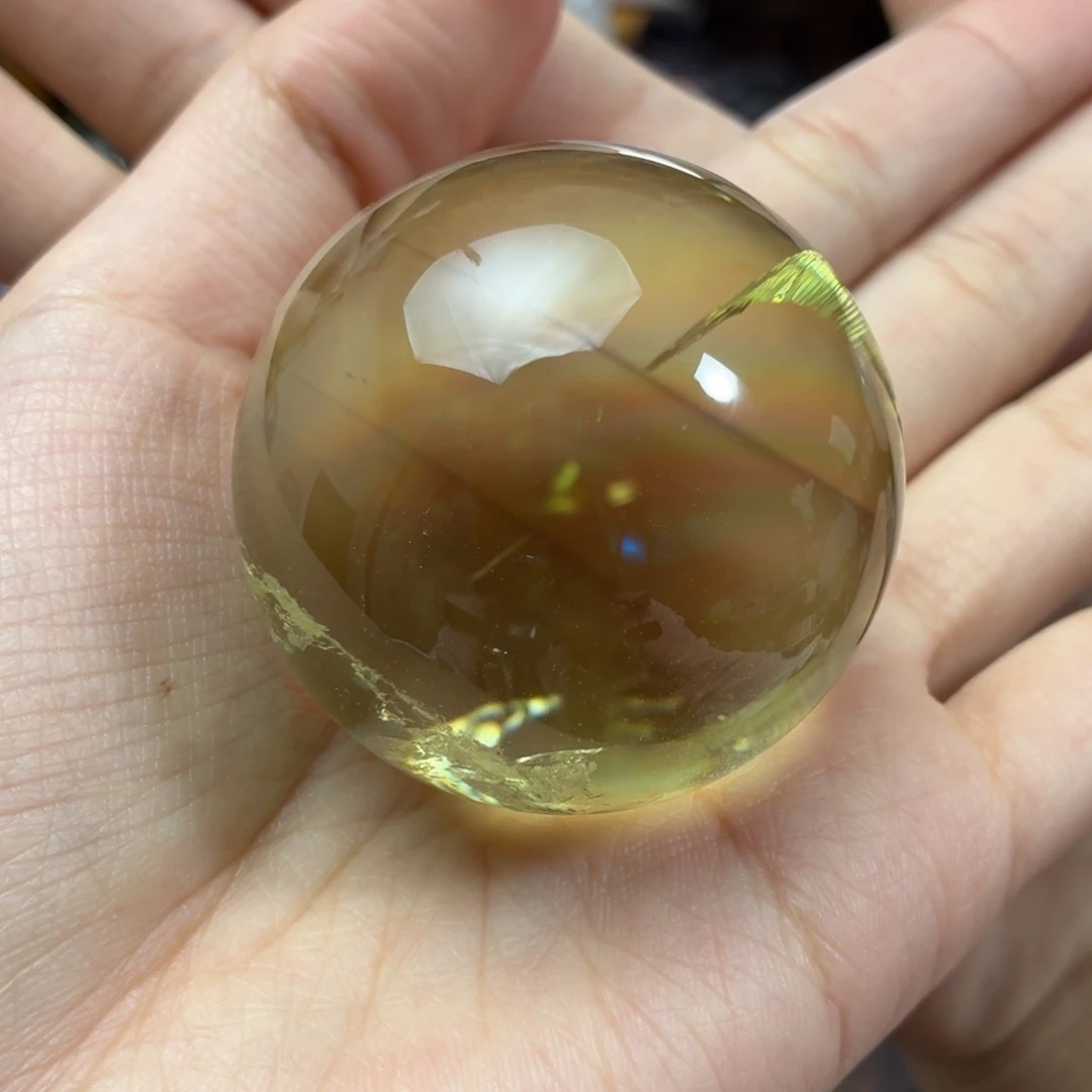 水晶珠宝半成品未镶嵌45.2mm